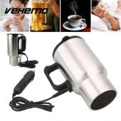 Travel Car Coffee Drinks Electric Heated Cup 450ML